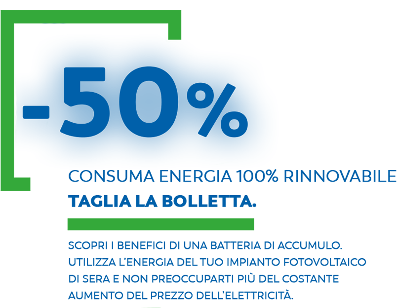 Sistema di Accumulo per Impianto Fotovoltaico